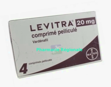 Levitra générique Vardénafil 20 mg